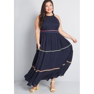 MODCLOTH Yes to Festive Maxi Dress